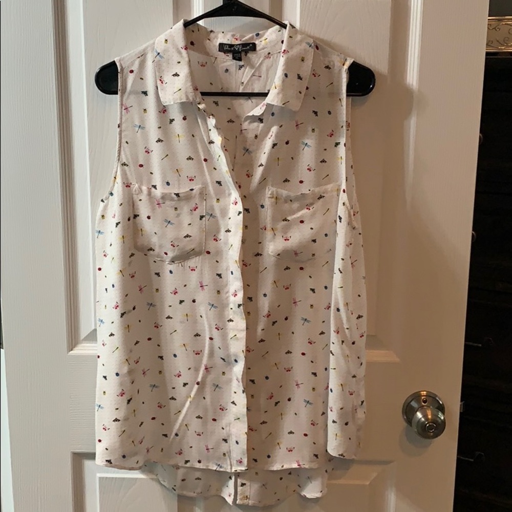 Velvet Heart Sleeveless Blouse